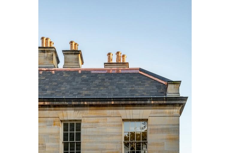 Royal Crescent roof after works